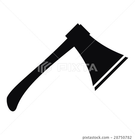 Axe icon, simple style 28750782