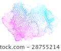 Abstract pink watercolor on white background. 28755214