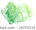 Abstract green watercolor on white background. 28755216