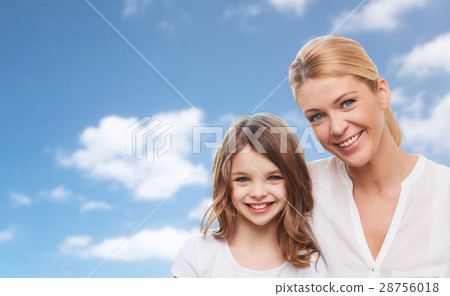 happy mother and daughter 28756018