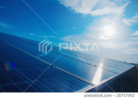 solar power plant to innovation of green energy fo 28757002