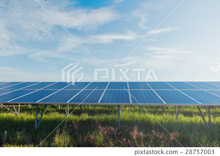 solar power plant to innovation of green energy fo 28757003