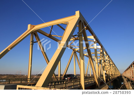 Iron bridge of Budōbukyo Bridge Iron bridge of Budōbukyo Bridge 28758393