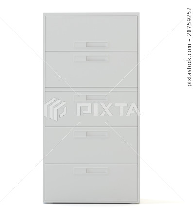 Office cabinet on a white background - Stock Illustration [28759252 ...