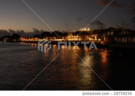 Night view of Lahaina Night view of Lahaina 28759256