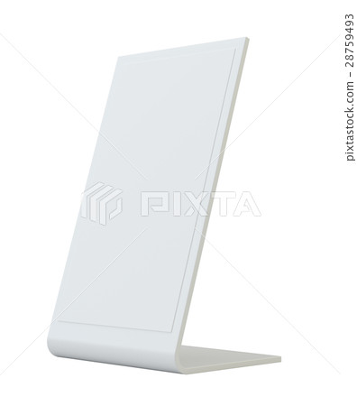 Blank flyer mockup plastic holder Blank flyer mockup plastic holder 28759493