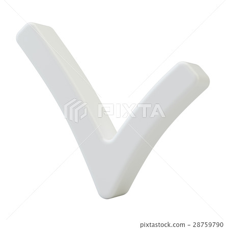 Check Mark in white Background Check Mark in white Background 28759790