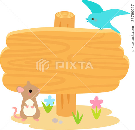 Tree stands and blue birds, field rats 28760067