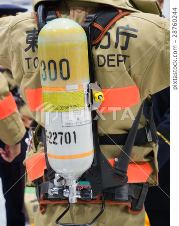 Air respirator for fire fighting 28760244