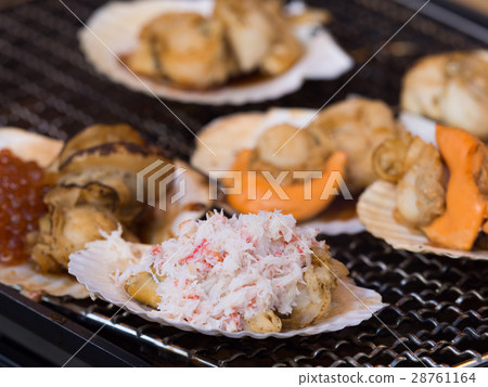 Grilled seafood 28761164