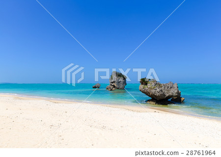 沖繩_奇怪的瞄準海灘 28761964