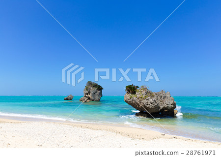 沖繩_奇怪的瞄準海灘 28761971