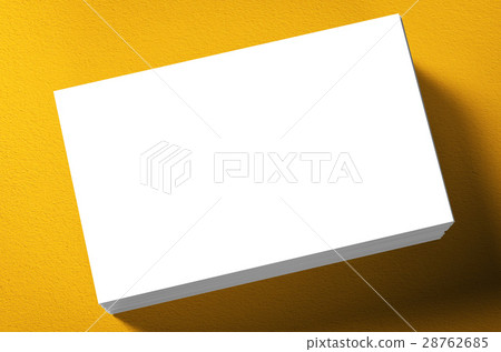 stack of blank name cards 28762685