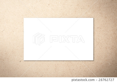 white blank name card 28762727