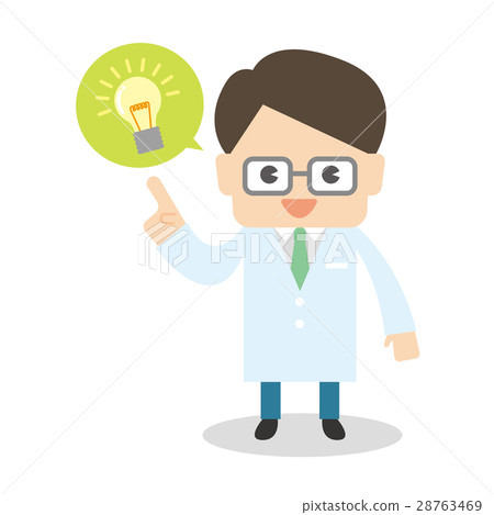 Male doctor pharmacist in the white coat inspiration Male doctor pharmacist in the white coat inspiration 28763469