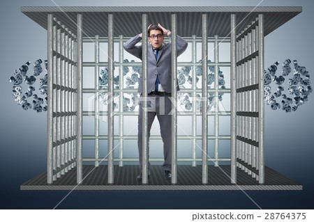 Man trapped in prison with dollars 28764375