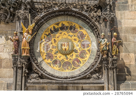 Astronomical Clock on the Staromestske namesti Astronomical Clock on the Staromestske namesti 28765094
