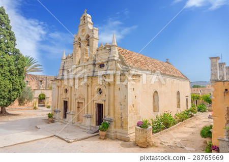 Venetian baroque church of Arkadi Monastery 28765669