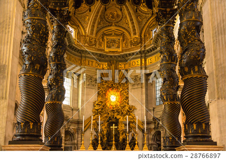 Episcopal See of St. Peter in Vatican St. Peter's Basilica 28766897