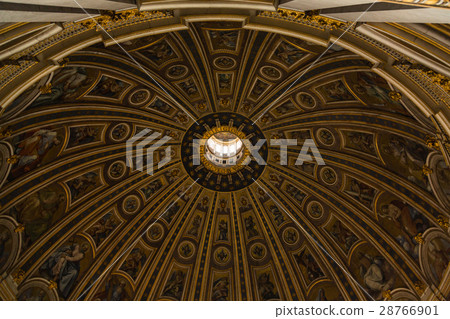 梵蒂岡聖彼得大教堂大教堂沖天爐 梵蒂岡聖彼得大教堂大教堂沖天爐 28766901