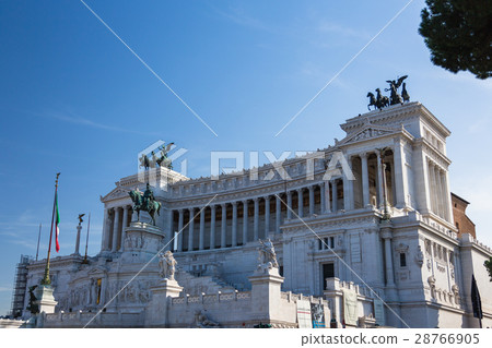 Vittorio Emanuele II Memorial of Italy in Rome Vittorio Emanuele II Memorial of Italy in Rome 28766905