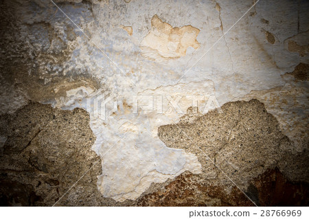 Dirty, scratched old brick wall Dirty, scratched old brick wall 28766969