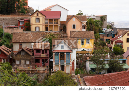 central Antananarivo, Tana, capital of Madagascar 28767301