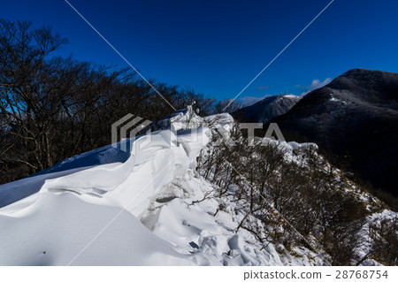 Snow-covered snow mountain Snow-covered snow mountain 28768754