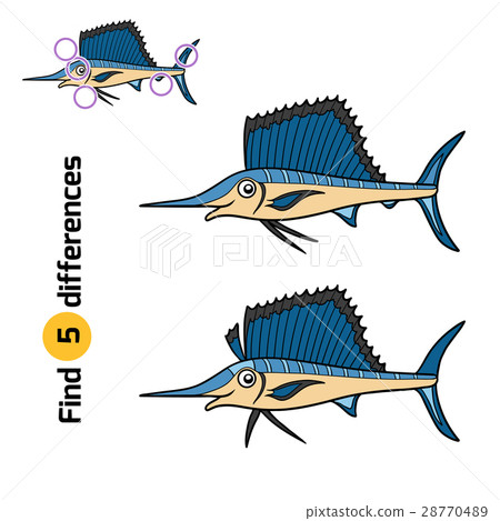 Find differences, Sailfish 28770489