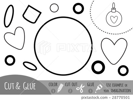 Education paper game, Christmas tree ball 28770501
