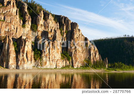 Lena Pillars, national park in Yakutia 28770766
