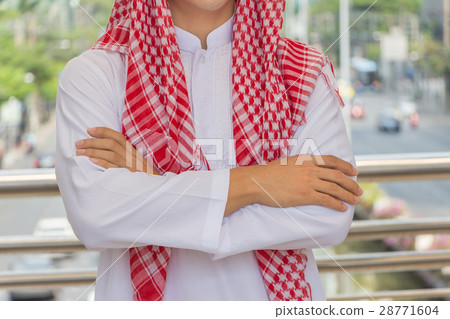 Arab businessman thinking or entrepreneur looking 28771604