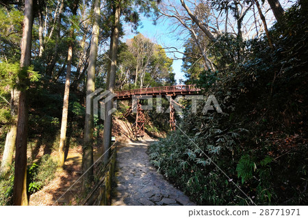 [National Historic Site] Takiyama Castle Hikibashi 28771971