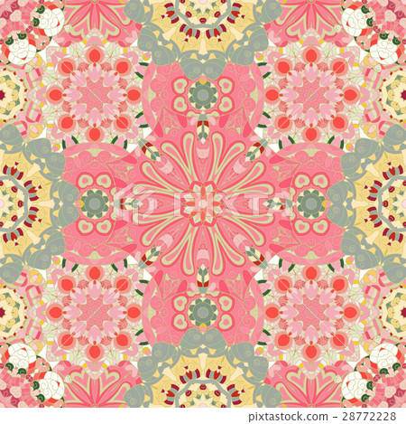 Pink Mandala Background for greeting card Pink Mandala Background for greeting card 28772228