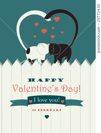 Two cats in love 28772410