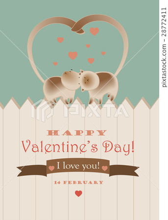 Two cats in love 28772411