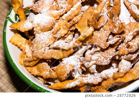 Faworki - traditional cookies from Poland Faworki - traditional cookies from Poland 28772826