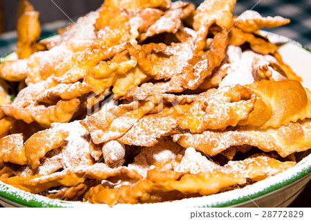 Faworki - traditional cookies from Poland Faworki - traditional cookies from Poland 28772829
