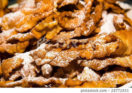 Faworki - traditional cookies from Poland Faworki - traditional cookies from Poland 28772831