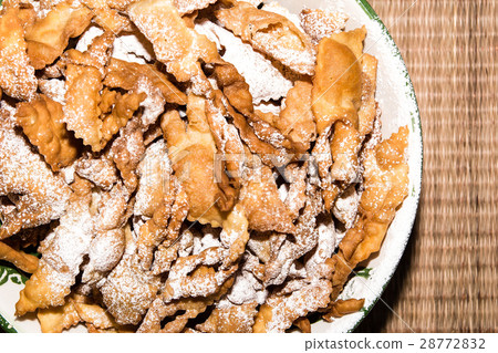 Faworki - traditional cookies from Poland Faworki - traditional cookies from Poland 28772832