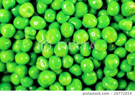 Pile Of Fresh Green Peas Top View 28772854
