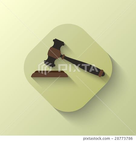 Gavel icon 28773786