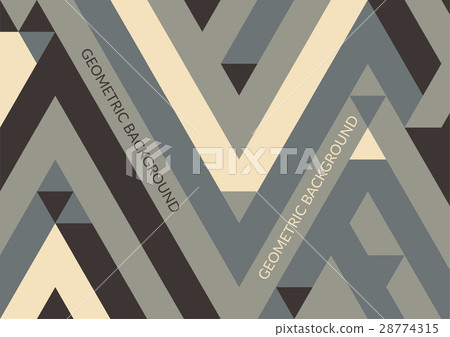 Trendy horizontal geometric background. Trendy horizontal geometric background. 28774315
