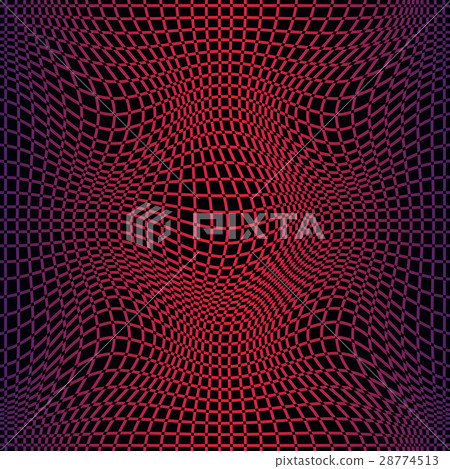 Colorful abstract line wave seamless pattern. 28774513