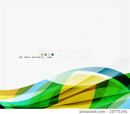 Modern geometric wavy shapes on light Modern geometric wavy shapes on light 28775148
