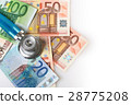 Stethoscope and euro money. 28775208
