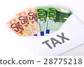 Tax concept. 28775218