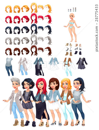 Dresses and hairstyles game 28775433