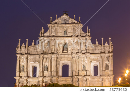 Ruine von St. Paul's Kirche in Macau China Ruine von St. Paul's Kirche in Macau China 28775680