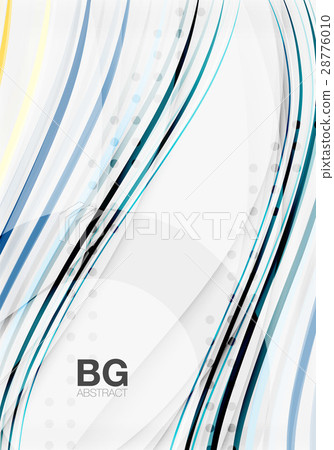 Colorful vector stripes on grey 28776010